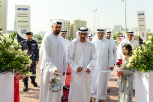 اللواء الشيخ سلطان النعيمي يفتتح مركز فاست في منطقة الرميلة بإمارة عجمان